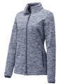 Sport-Tek PosiCharge Electric Heather Women's Custom Soft Shell Jacket