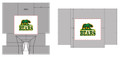 Gill Athletics 5' x 5' Custom Weather Cover Graphic for Landing System