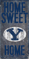 BYU Cougars 6" x 12" Home Sweet Home Sign