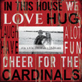 Louisville Cardinals In This House 10" x 10" Picture Frame