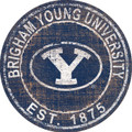 BYU Cougars 24" Heritage Logo Round Sign