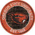 Oregon State Beavers 24" Heritage Logo Round Sign