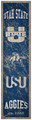 Utah State Aggies Heritage Banner Vertical Sign