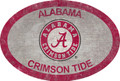 Alabama Crimson Tide 46" Team Color Oval Sign