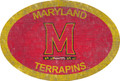Maryland Terrapins 46" Team Color Oval Sign