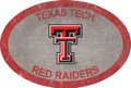 Texas Tech Red Raiders 46" Team Color Oval Sign