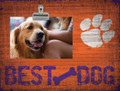 Clemson Tigers Best Dog Clip Frame