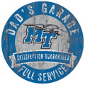 Middle Tennessee State Blue Raiders Dad's Garage Sign