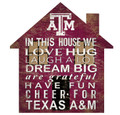 Texas A&M Aggies 12" House Sign