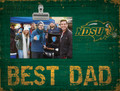 North Dakota State Bison Best Dad Clip Frame
