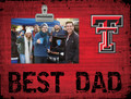 Texas Tech Red Raiders Best Dad Clip Frame