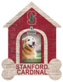 Stanford Cardinal Dog Bone House Clip Frame