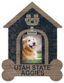 Utah State Aggies Dog Bone House Clip Frame