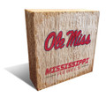 Mississippi Rebels Team Logo Block