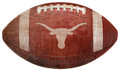 Texas Longhorns Football Shaped Sign