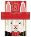 North Carolina State Wolfpack 19" x 16" Easter Bunny Head