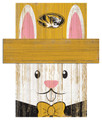 Missouri Tigers 6" x 5" Easter Bunny Head