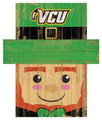 Virginia Commonwealth Rams 19" x 16" Leprechaun Head
