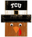 Texas Christian Horned Frogs Turkey Head Sign