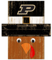 Purdue Boilermakers 6" x 5" Turkey Head