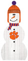 Clemson Tigers 31" Snowman Leaner