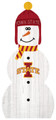 Iowa State Cyclones 31" Snowman Leaner