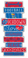 Kansas Jayhawks Celebrations Stack Sign