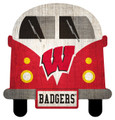 Wisconsin Badgers Team Bus Sign
