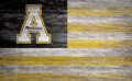 Appalachian State Mountaineers 11" x 19" Distressed Flag Sign