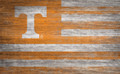 Tennessee Volunteers 11" x 19" Distressed Flag Sign