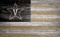 Vanderbilt Commodores 11" x 19" Distressed Flag Sign