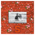 Syracuse Orange Floral 10" x 10" Picture Frame