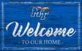 Middle Tennessee State Blue Raiders Team Color Welcome Sign