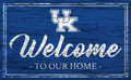 Kentucky Wildcats Welcome to our Home 6" x 12" Sign
