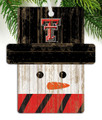 Texas Tech Red Raiders Snowman Ornament
