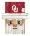 Oklahoma Sooners Santa Ornament