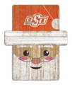 Oklahoma State Cowboys Santa Ornament