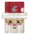 Washington State Cougars Santa Ornament