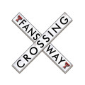 Texas Tech Red Raiders 24" Fans Way Crossing Wall Art