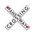 Wisconsin Badgers 24" Fans Way Crossing Wall Art