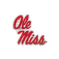 Mississippi Rebels 8" Team Logo Cutout Sign