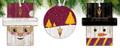 Arizona State Sun Devils 3-Pack Christmas Ornament Set