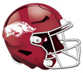 Arkansas Razorbacks Authentic Helmet Cutout Sign