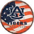 Auburn Tigers 24" Flag Barrel Top