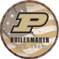 Purdue Boilermakers 24" Flag Barrel Top
