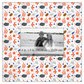 Florida Gators Floral Pattern 10" x 10" Picture Frame