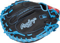 Rawlings R9 Series 32.5" 1-Piece Solid Web Catcher's Mitt - Right Hand Throw