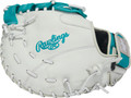 Rawlings Shut Out Series 13" Single Post Double Bar Web First Base Fastpitch Softball Glove - Left Hand Throw