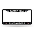 Tampa Bay Buccaneers Black Metal License Plate Frame