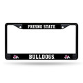 Fresno State Bulldogs Black Metal License Plate Frame